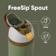thumbnail image 2 of Botella de agua Owala Star Wars FreeSip con aislamiento de 700 ml Boba Fest, 2 of 7