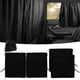 thumbnail image 1 of Cortinas de privacidad para auto Abizarch, parasoles universales negros, 1 of 9