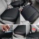 thumbnail image 4 of Funda de asiento de coche BEITK en la parte delantera de piel, 2 unidades, impermeable, negra, 4 of 6
