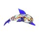 thumbnail image 5 of Adorno De Delfines, Regalo Decorativo De Navidad Marina, Coleccionable Para Oficina, Opción 3, 5 of 5