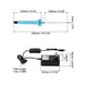 thumbnail image 5 of Cortador de espuma QWORK de 15 W con hilo caliente para espuma blanda 110 V-240 V, 5 of 8