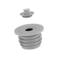Bothyi - Sello De Desodorante Anillo De Sello Para Desagües De Lavadora Fregona De Baño Desagües De Piscina 40-50 Mm Gris