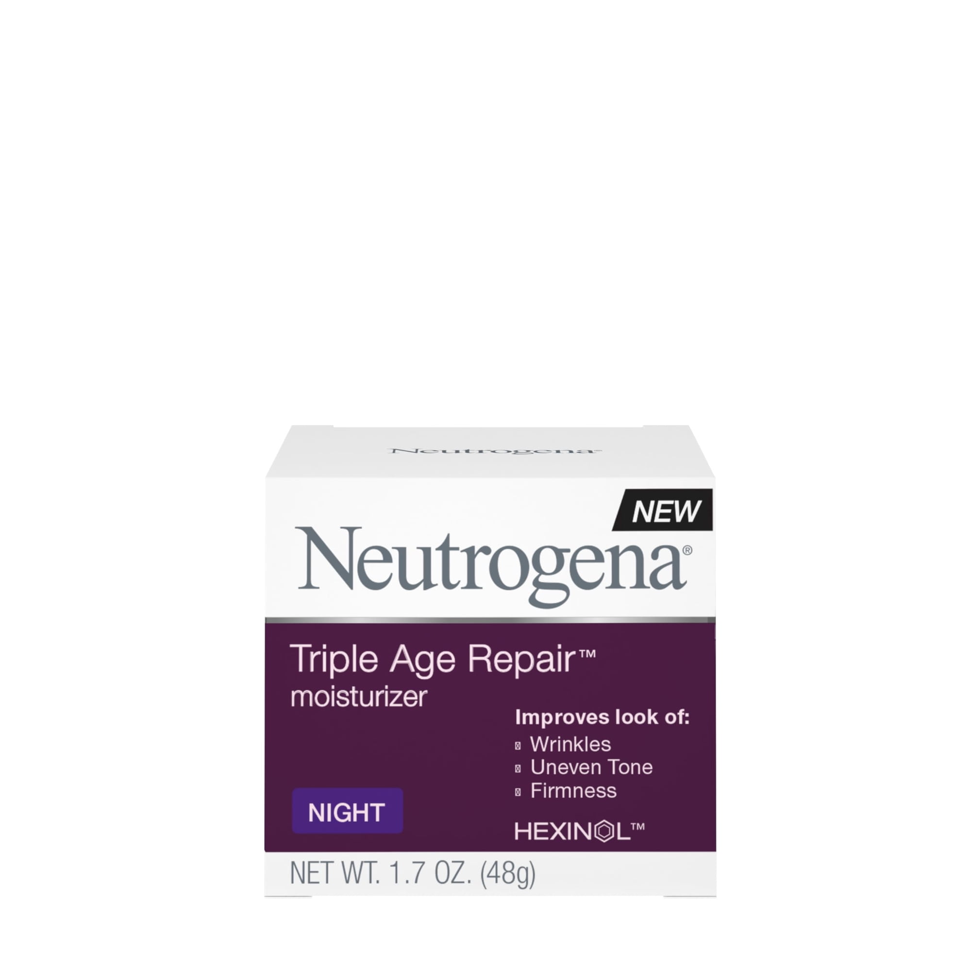 Crema De Noche Neutrogena Triple Age Repair Antienvejecimiento 50 Ml