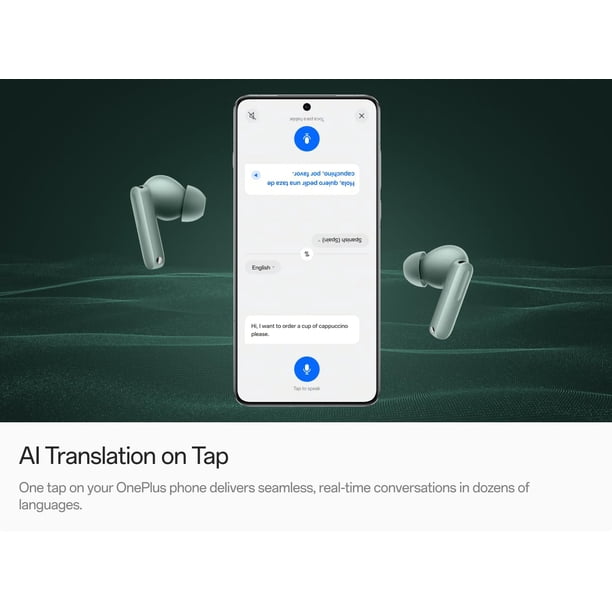 Auriculares Inalámbricos OnePlus Buds 4 ANC Gris Tormenta | Lider