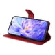 thumbnail image 3 of Funda Billetera para Honor X60i con Porta Tarjetas y Soporte Ajustable Rojo, 3 of 5