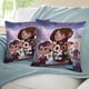 thumbnail image 3 of Gremlins: La Pandilla Salvaje Fundas de almohada de terciopelo con tema, regalos de funda de almohada, decoración para el hogar, cojín de lanzar, regalo de cumpleaños para fans y parejas.66*66cm., 3 of 6