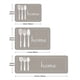 thumbnail image 3 of Upgrade Your Home with Our Soft and Durable 1pc Kitchen Floor Mat - Non-slip, Oil-proof, Waterproof, Dirt-resistant, and Machine Washable - Perfect for Your Kitchen, Living Room, Laundry, and Bathroom, 3 of 4