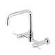 thumbnail image 1 of Grifo de cocina Kingston Brass Concord con soporte de pared 8 cromado, 1 of 8