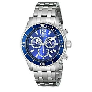 Reloj Análogo Invicta Specialty Ii Azul Acero Inoxidable Hombre