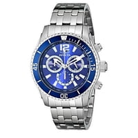 Reloj Análogo Invicta Specialty Ii Azul Acero Inoxidable Hombre