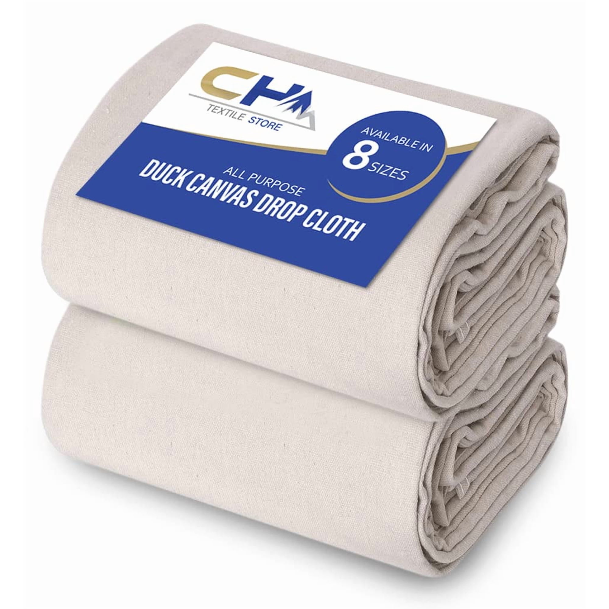 Pintores De Lienzo Drop Cloth Corporate Hills, Paquete De 2 Unidades, 6 X 9 Pies