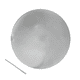 thumbnail image 1 of Pelota De Pilates 25 cm Lisa Para Tonificación, Equilibrio y Postura, 1 of 2