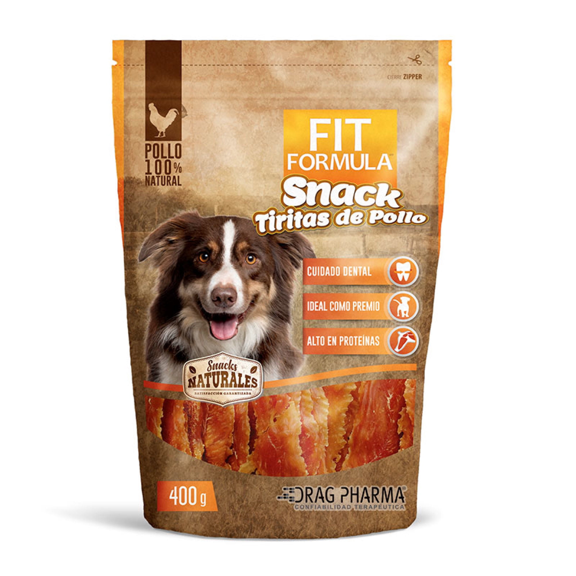 Snack Perro Adulto Pellet Tiritas Pollo Bolsa