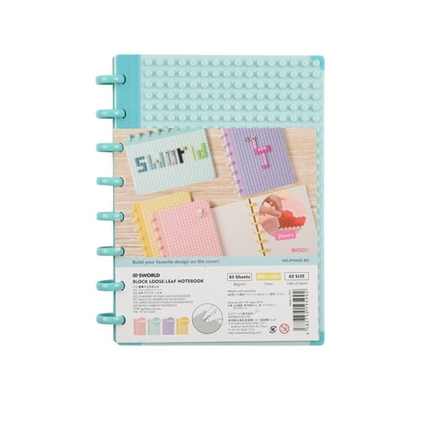 Sworld - Cuaderno A5 Celeste Con Textura