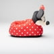thumbnail image 3 of Pantufla 3D Niña Minnie Puntos Rojo Disney, 3 of 4