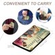 thumbnail image 4 of El Loto Blanco Porta Pasaporte y Cartera de Viaje Premium de Cuero PU, Funda de Pasaporte Bloqueo RFID con Ranuras para Tarjetas de Crédito, Estuche para Libro de Pasaporte para Familia 10cm × 15cm, 4 of 6