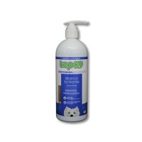 Topk9 - Shampoo Blanco Brillante / Keratina Hidrolizada 500 Ml.