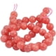 thumbnail image 4 of Cuentas sueltas redondas de jade rodocrosita argentina, espaciador de piedras preciosas blancas, joyería de 8 mm, 4 of 7