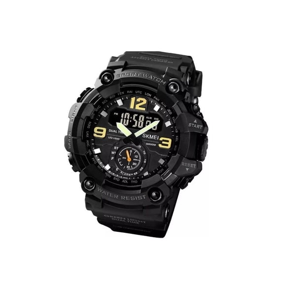 Reloj Militar Táctico Skmei Sumergible Cronometro Alarma