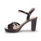 thumbnail image 4 of Sandalia Fiesta Negro Vía Franca, 4 of 5