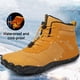 thumbnail image 3 of Zapatos descalzos para hombre y mujer, puntera ancha, minimalistas, para invierno, para senderismo, acolchados, cálidos, informales, de algodón, para senderismo, 3 of 5
