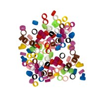 Ioensy - Anillos Para Patas De Pájaros Anillos Con Etiquetas Para Patas Bandas Para Patas De Pájaros Para Peonías Pollos Loros Estilo B