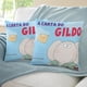 thumbnail image 3 of Gildo Fundas de almohada de terciopelo con tema, regalos de funda de almohada, decoración para el hogar, cojín de lanzar, regalo de cumpleaños para fans y parejas.40*40cm., 3 of 6