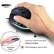 thumbnail image 3 of Ratón para juegos con cable y joystick, 10&nbsp;000 DPI, 11 botones programables, ergonómico vertical, óptico USB, para ordenador portátil y PC, color negro., 3 of 7