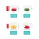 thumbnail image 3 of Bolsas de Almacenamiento de Alimentos CuLiDing 4 Unidades a Prueba de Fugas Transparentes, 3 of 9