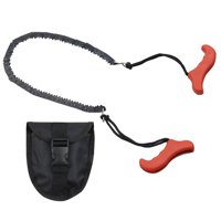 Ioensy - Sierra De Cadena De Cuerda Manual Portátil De Acero Para Acampar, Para Senderismo, Supervivencia Y Caza, Color Rojo