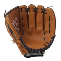 Magideal - Espesar Béisbol Softbol Fielding Guante Lanzador Guantes De Bateo Mano Izquierda Guante Catcher'S Mitts Para Principiantes Jóvenes Adultos Práctica De , 12,5 Pulgadas 125 Pulgadas