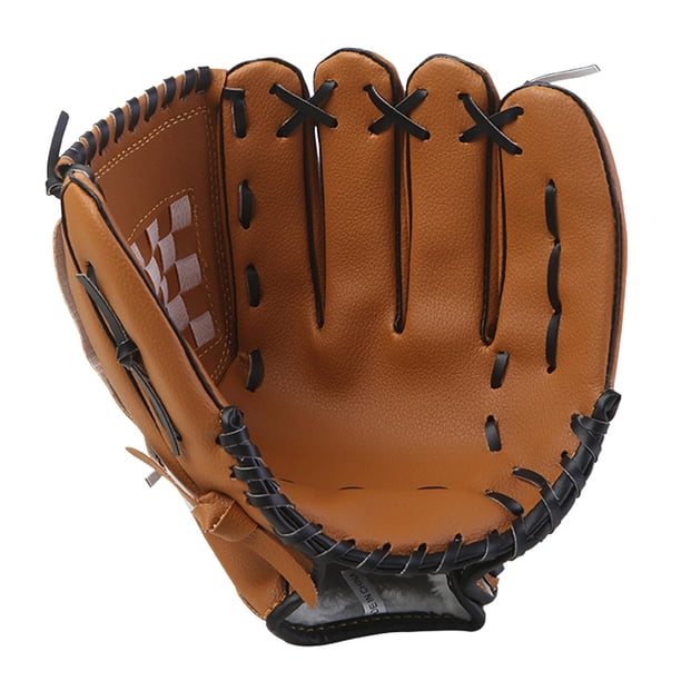 Espesar Béisbol Softbol Fielding Guante Lanzador Guantes de bateo Mano izquierda Guante Catcher's Mitts para principiantes Jóvenes Adultos Práctica de , 12,5 pulgadas 125 pulgadas