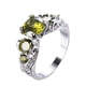 thumbnail image 1 of Inlaid Tound Cut Shiny Zircon Promise Ring Wedding Band Engagement Ring Anniversary Ring, 1 of 3