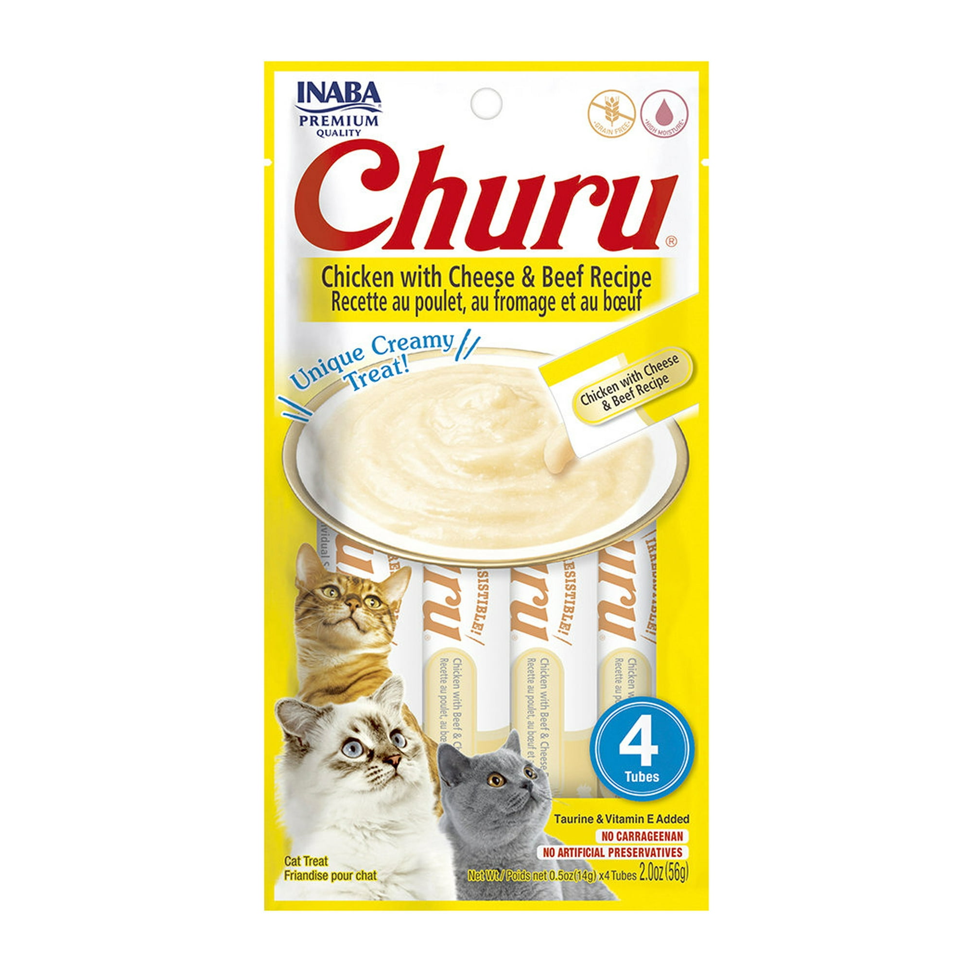 Churu - Snack Humedo Gato Pollo Con Queso Y Carne 56gr