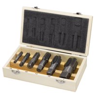 Juego De Grifos Para Tubos Drill America Dwths1/8-1Set, 6 Piezas En Estuche