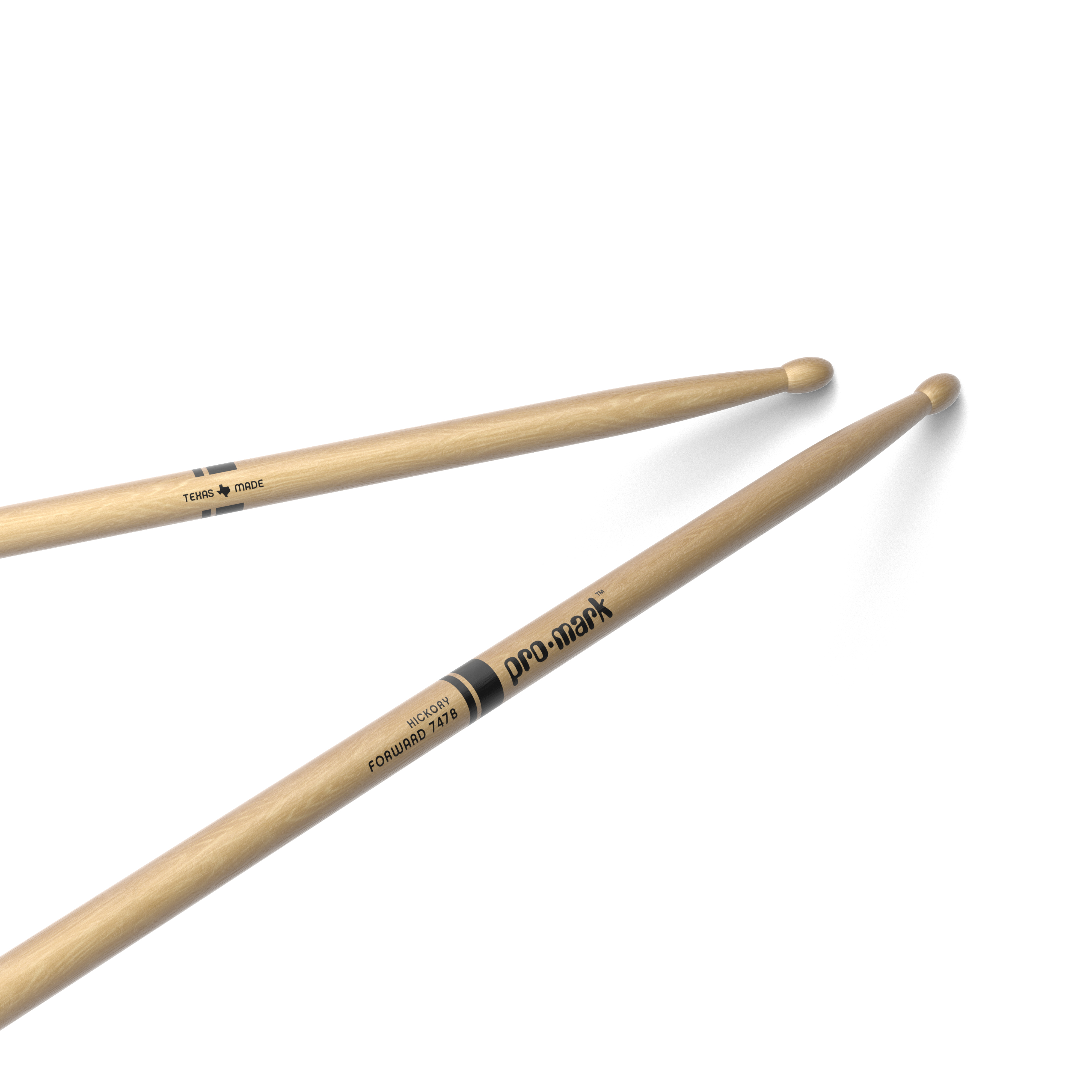 Promark - Baquetas 74 7B Madera Hickory Forward Pro Mark