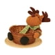 thumbnail image 3 of Canasto De Muñecas Navideñas Decorativa De Estilo Rústico Para Escritorio, Canasto De Frutas Navideñas, Alce Grande, 3 of 3