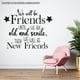 thumbnail image 2 of Frase Deco We Will Be Friends Until We Are Old FR-11126, 2 of 3