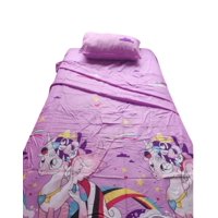 Genérica - Sábanas Infantil Niña Plaza Y Media + Funda Almohada 8O3