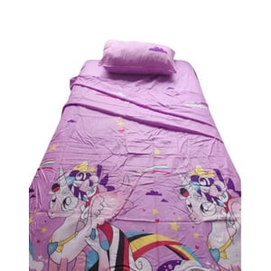 Genérica - Sábanas Infantil Niña Plaza Y Media + Funda Almohada 8O3