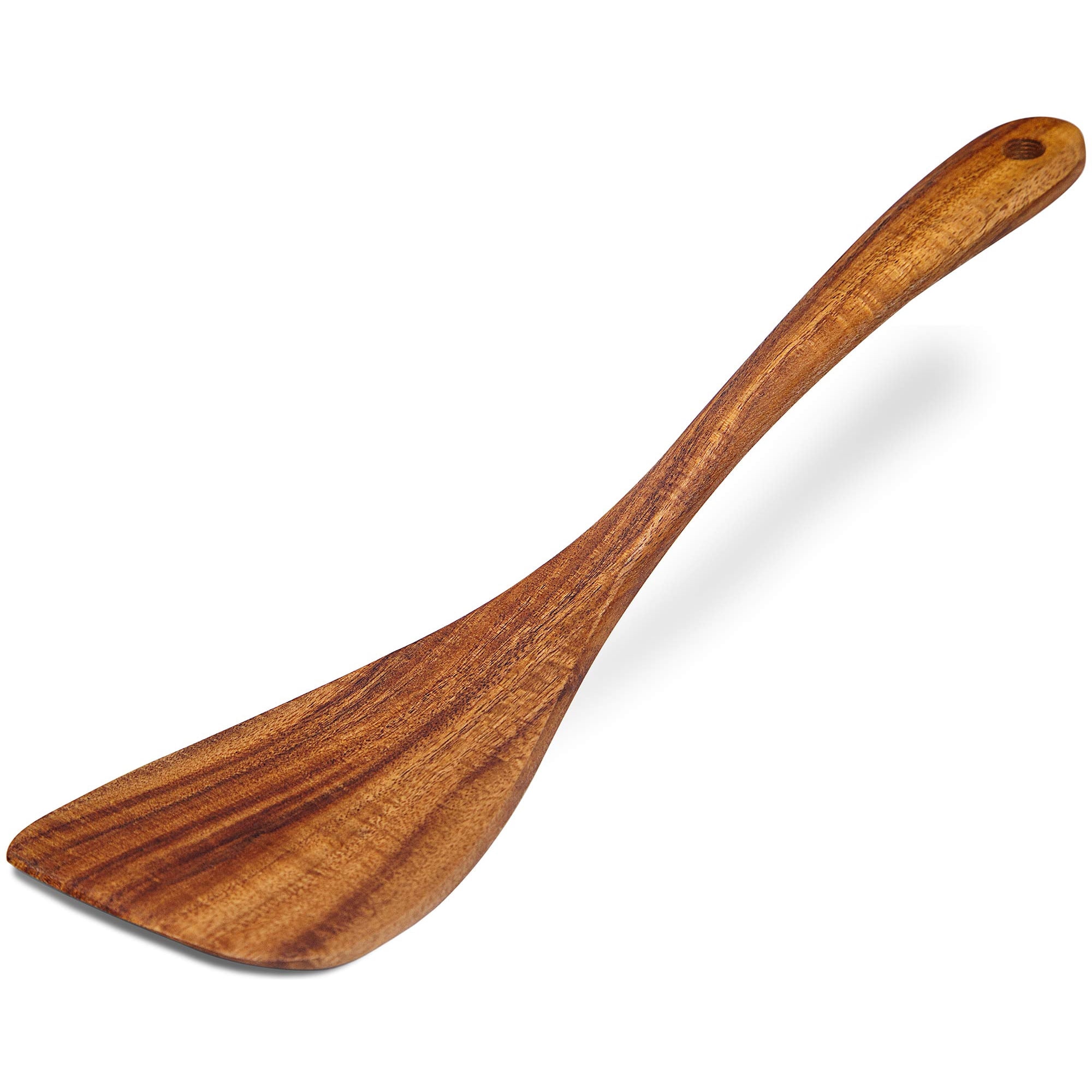 Espátula De Madera Jilla-hla, Espátula Antiadherente De Madera De Acacia, 30 Cm