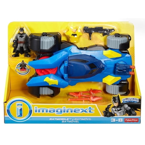 Vehículo De Juguete Fisher Price Imaginext Batimóvil