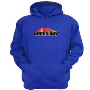 Genérico - Polerón Canguro Green Day Azul Talla M Unisex