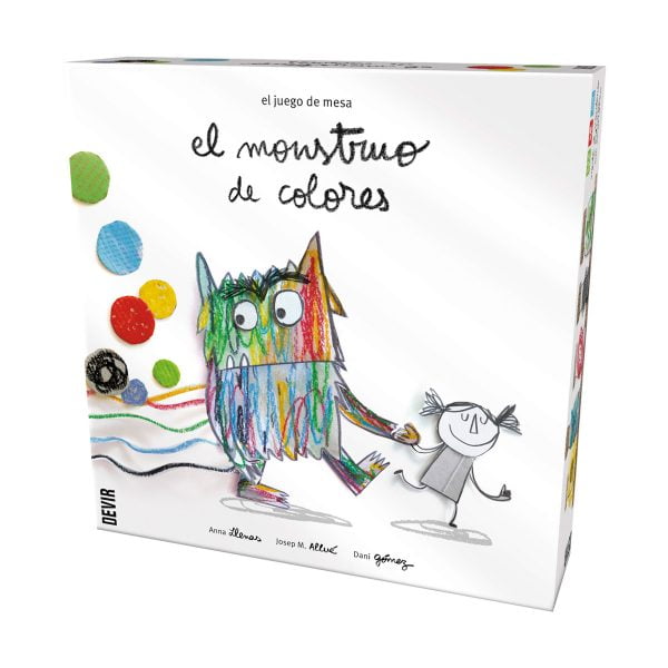 Devir - El Monstruo De Colores- Juego De Mesa