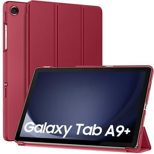 Funda Moko Para Samsung Galaxy Tab A9 Plus De 11 Pulgadas (2023), Color Rojo Vino