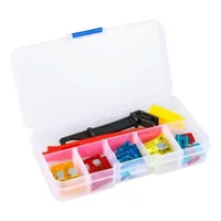 Genérico - Caja 22 Fusibles 5 A 20 Amperes Automotriz