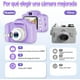 thumbnail image 4 of Cámara Infantil, Selfie De Mini Cámara Digital, Cámara Fotográfica Infantil 1080p, Pantalla De Alta Definición Ips 2.0, Regalos De Juguete Para Niños Y Niñas De 3 A 12 Años, 4 of 4