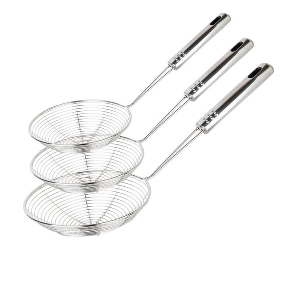 Set de coladores Swify Spider, de alambre de acero inoxidable