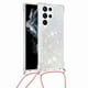 thumbnail image 4 of Funda FOXDOCK para Samsung Galaxy S21 Ultra con Cuerda Ajustable, Brillo Líquido, Protección Antigolpes y Lente – Ideal para Regalo, 4 of 6