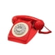 thumbnail image 2 of Teléfono Fijo Con Dial Giratorio Comedor Sala De Estar Teléfono Fijo Con Cable Rojo, 2 of 5
